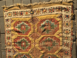 Central Anatolian Kapadokya(capadocia) Rug. About 200 years old.  18th Century size :200cmx110cm                    