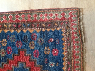 azerbaijan carpet 100 years old size115/95                           