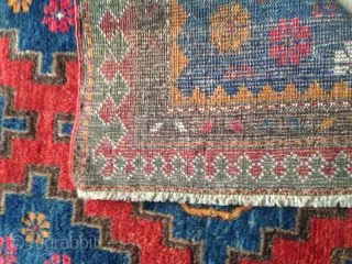 azerbaijan carpet 100 years old size115/95                           