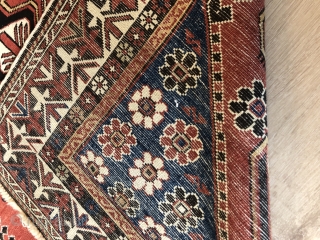 Caucasian carpet size 195 × 110 age 110 And solid                       