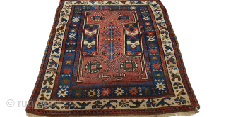 Turkish Rug,112x100 cm,3.8x3.3 ft.                             