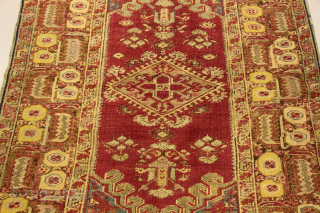 Antique Turkish Ghordes Rug                             