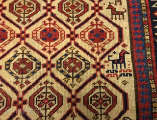 caucasus  daghestan  prayer  rug  cm 1.52 x 0,87  1880  circa good  condition  fine quality           