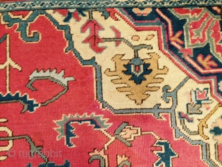 ANATOLIAN  USHAK  20TH  CIRCA  CM 3.60 X 3.05                     