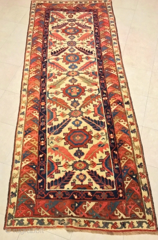 ANTIQUE Shahsavan runner CM 2.65 X 1.04  1850  CIRCA  VERY  GOD  CONDITION 
MORE  INFORMATION  INFO@ANATOLIANTAPPETI.COM           