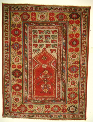 anatolian   melas   carpet    period around 1850 perfect condition                  