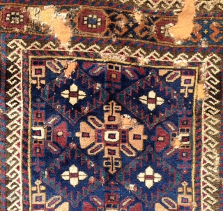 ANTIQUE Persian Baluch Timuri CM  1,80  X 0,94late 19th century                     