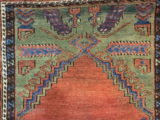 CENTRAL ANATOLIA KONYA LADIK.  1,60 X 1,28 mid 19th Century  EXCELLENT CONDITION FULL PILE  SOFT WOLL
for  more  info please  contact  info@anatoliantappeti.com     