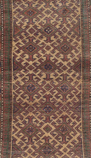 antique Baluch balisht. cm 0,80 x 0,40 19th century natural colors camel  wool                   