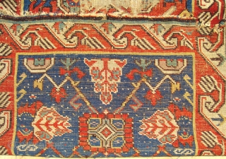 ANTIQUE CAUCASIAN SEICHOR RUG 19 CENTRY NATURAL  COLORS ORIGINALE  SIZE  CM 1,60 X 0,90  INTERESTING DESIGN   SOLD  THANKS 
sold       