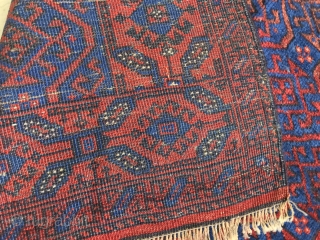 antique baluch Khorassan  rug  cm 1,95 x 1,12 1860/80  circa  good  condition                