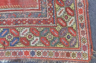 ANTIQUE ANATOLIAN MELAS  CM  1.45 X 1.05 19TH  CENTURY 
mor information please info@anatoliantappeti.com                 