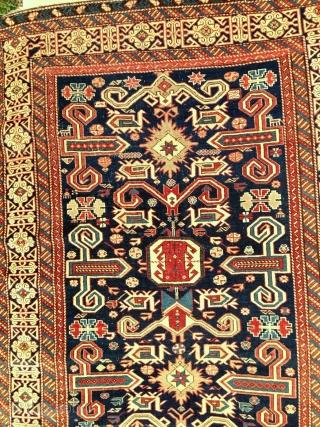 ANTIQUE caucasian shirwan. perpedil 1.44 x 1,13 1890. Circa. 
SOLD                       