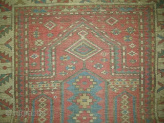 caucasian  kazak  prayer Rug  1880  circa  good condition  cm  180 x 100              