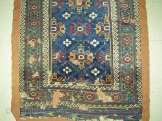 antique baluch rug.  mounted and conserved cm 1,80 x 0,95                      