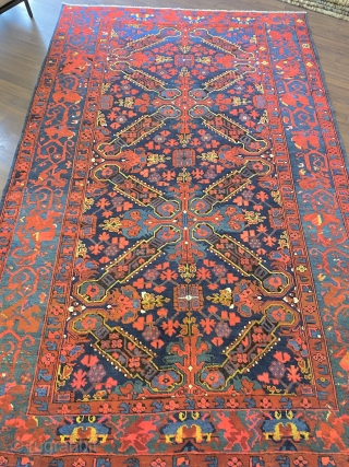 Antique Caucasian Zeikur Rug - soft wool- antique rug - wonderful colours - excellent condition & conservation from a private collection

            