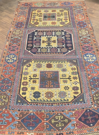 East-Anatolian Antique Sivas 19Th Century -cm 2.40x1.40-perfect condiction - soft wool - natural colours                   