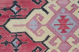 Beautiful kilim from the Ottoman Bosnia.                           