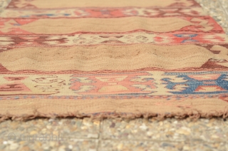 Antique mid.19th century tribal saf kilim runner
Enjoy                          