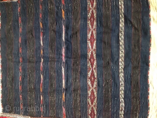  19.centry Anatolian Flatwoven Grain bag with nice natural colors and original Kilim backing,good condition age and design.E.mail for more info and pics. pls         