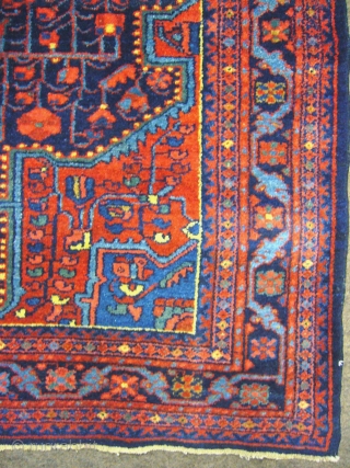 # 519 Rare Nahavand village rug, West Persia, 143/202 cm, ca. 1930, very good condition, full pile, only one small stain.
For more offers of wonderful collector's pieces please visit our website:   ...