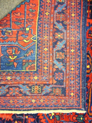 # 519 Rare Nahavand village rug, West Persia, 143/202 cm, ca. 1930, very good condition, full pile, only one small stain.
For more offers of wonderful collector's pieces please visit our website:   ...