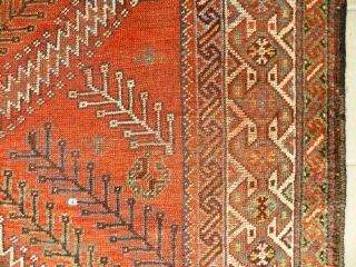 # 663 Luri Main Carpet, 162/314 cm, Southwest Persia, late 19th century, best natural dyes only, fair pile, washed and ready for display. 
For more offers of wonderful collector's pieces please visit  ...