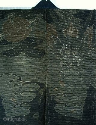 Banten with Dragons.  
Meiji Period, circa 1880, 88x117cm.  

Given the high risks, being firefighter in Japan in old days was a job that required a great organization and a good  ...