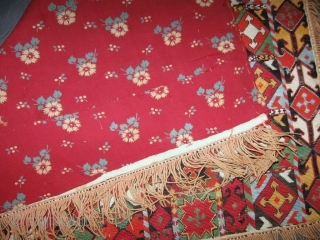 19th Century antique Uzbek nomads Lakai piece in excellent condition, very fine cross stiched silk embroidery, size is about 56/51cm without fringes, 23" x 20"        