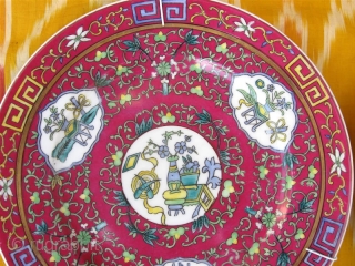 An Antique 19th Century Russian GARDNER porcelain Pair Plates, Oriental Chinese design.

Gardner Porcelain Factory (Verbilky, Moscow): circa 1880.

This beautiful porcelain plates is from the highly collectable Imperial Russian porcelain production of the  ...