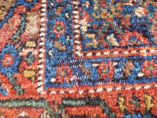 ANTIQUE SENNEH SENNA RUG
Antique Senneh / Senna rug. Early 20th century. Beautiful colors, which are probably natural. Village production. Wool pile, cotton foundation. Clean(washed by hand) and ready to use.
Very good condition ...