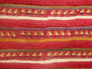Antique Pre-Columbian Chancay or Chimu Textile panel
Beautiful, Pre-Columbian flat woven textile panel. It is either Chancay or Chimu in origin. It may be a complete panel made from matching strips and small ...