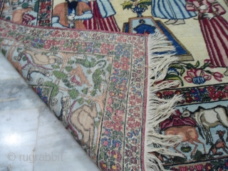 Early 20th Century Kerman rug
5 x 7.6 ft
excellent condition
                        