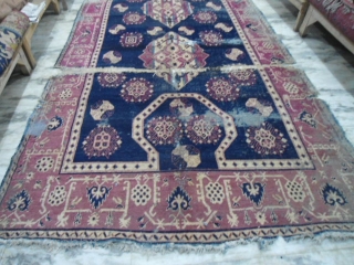 19th century Khotan large rug
7 x 13 ft
worldwide shipping
                        