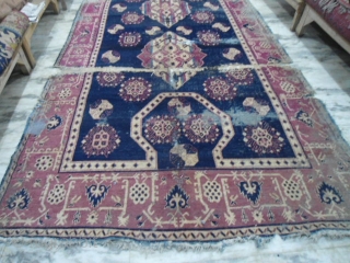 19th century Khotan large rug
7 x 13 ft
worldwide shipping
                        