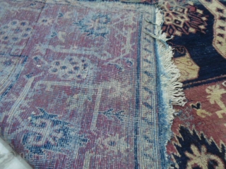 19th century Khotan large rug
7 x 13 ft
worldwide shipping
                        