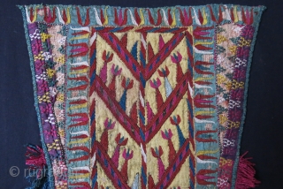 Turkmen Tekke trapping fragment 19th cent size 13" X 9" - 33 cm X 23 cm                 