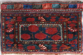 Afshar pile bag face - Size : 16" X 10.5" -- 41 cm X 27 cm                 