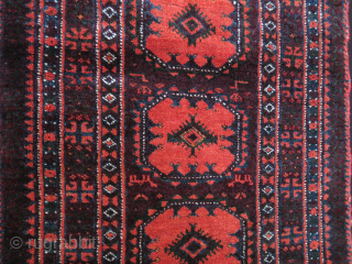 Baluch Ikat design full pile yastik cover. size- 40" X 22" - 101 cm X 56 cm                