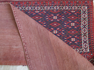 Turkmen Goklan Torba great condition and natural colors, circa 1900s size : 37" X 16" - 93Cm X 41cm vedatkaradag@gmail.com             