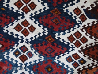 Eastern Anatolia, kurdish kilim bag face, Circa 1900 size: 36" X 34" - 92 cm X 86 cm               