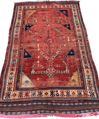 Qhasgia gabbeh carpet size 260x145cm
                            