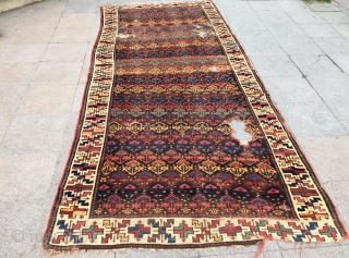 Persian Kurdish rug size 345x150cm                            
