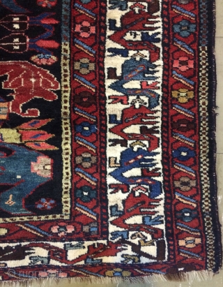 Persian Bahtiyari Carpet size 190x135cm                            