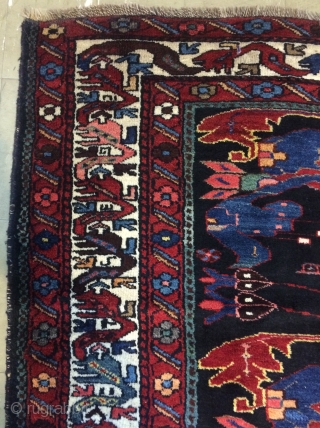 Persian Bahtiyari Carpet size 190x135cm                            