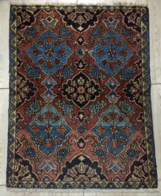 Rare Kashan Carpet size 100x80cm                            