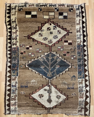 Qhasgai gabbeh size 143x106cm                             