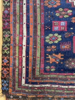 Anatolian Kurdish carpet size 232x157cm                            