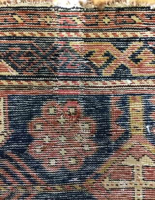 Shirvan carpet size 92x72cm                             