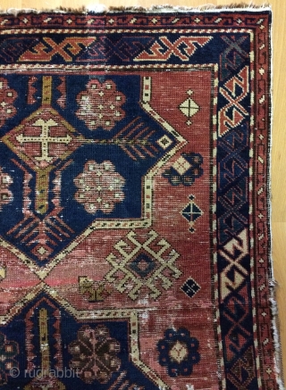 Shirvan carpet size 92x72cm                             